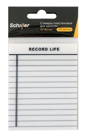 Блок бумаги 95*70 самоклеящийся 50 листов, "Notes", в ассортименте 3039431