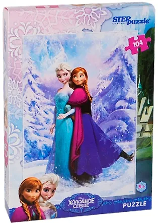 Пазл Disney Холодное сердце Step puzzle 104 эл. 82126 2400901 — 1