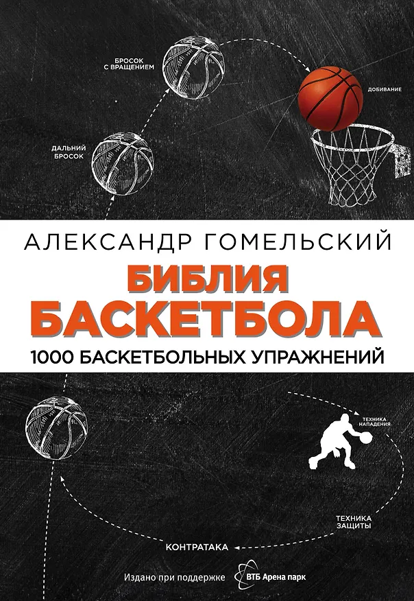Книга Библия баскетбола. 1000 баскетбольных упражнений (Александр Гомельский) — 1