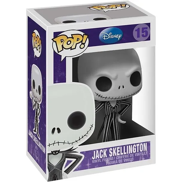 Фигурка FUNKO POP Disney  Series 2: Jack Skellington (15) (FNK2468) 3132691 — 3