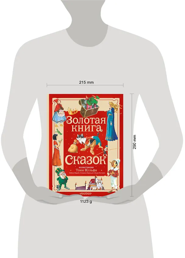 Книга Золотая книга сказок. Илл. Тони Вульфа (Ганс Христиан Андерсен, Шарль Перро) — 18