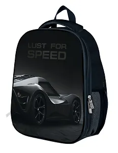 Ранец ERGONOMIC LIGHT 2 "ЖАЖДА СКОРОСТИ" 2 отд., 38*29*19см, жестк. каркас, с брелком