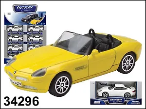 Машинка BMW Z8 (1:43) (34296) (коробка)