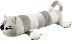 Мягкая игрушка Кот-обнимашка (серый) (полосатый) (60см) (12-1167-A7)
