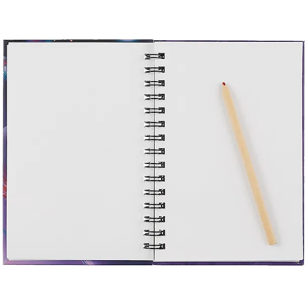 Скетчбук А5 100л "SKETCHBOOK. Медузы", 100г/м2, евроспираль 2892315 — 2