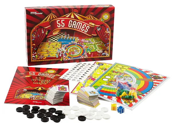 Настольная игра "Игры 55 лучших игр мира" 3060309 — 3