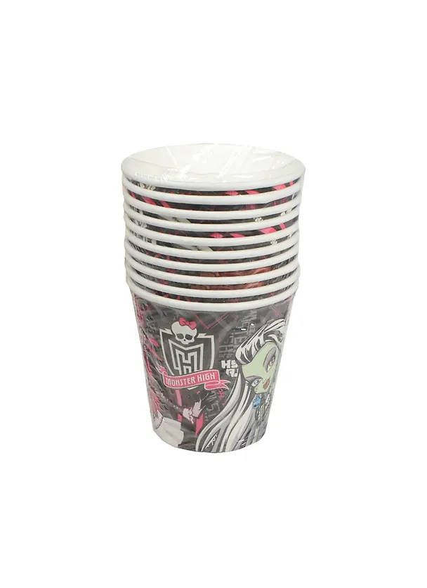 Набор бумажных стаканов Monster High 10 шт. (776746) 2409520 — 1