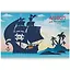 Альбом для рисования Listoff, "Пиратский корабль", А4, 20 листов, на скрепке — 2900736 — 1