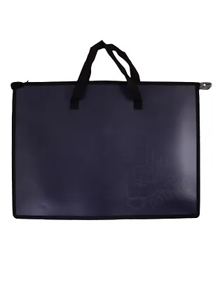 Папка для чертежей и рисунков А3 "Всё или ничего" 45*33*9см, пластик, молния, текст.ручки 259811