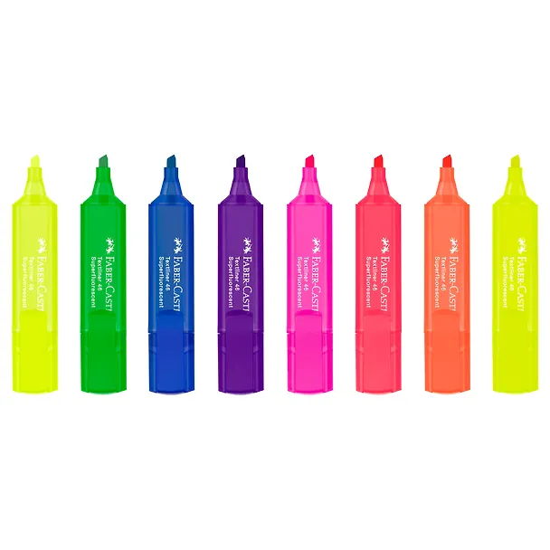 Набор текстовыделителей  8 штук "46 Superfluorescent" 1-5мм, Faber-Castell 3166624 — 5