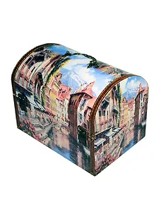 Шкатулка декоративная МДФ 32850 (28*16*20,5 см)