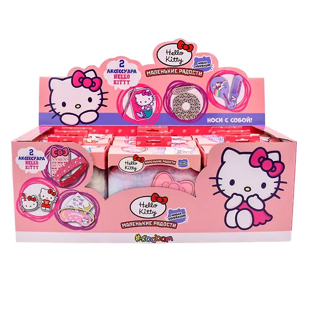 Сумочка-брелок с сюрпризом Hello Kitty, в ассортитменте (HK002) 3133865 — 13