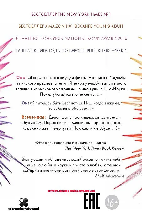 Книга Солнце тоже звезда (Никола Юн) — 2