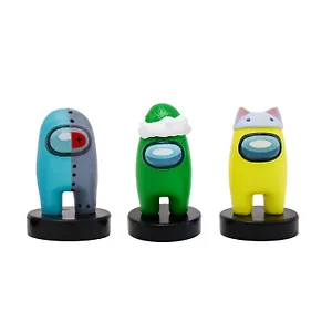 Набор фигурок-штампиков Among Us 3 серия, (герой робот), (4х22х13), (AU5320C)