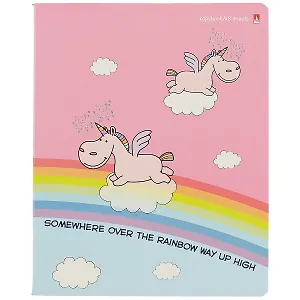 Тетрадь в клетку Альт, "Волшебные единороги", 48 листов, в ассортименте