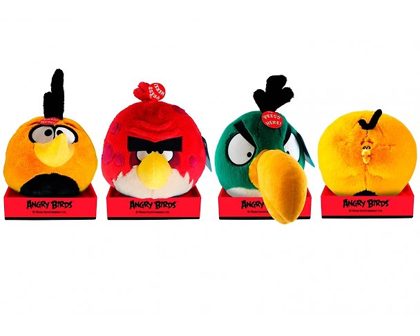 Angry Birds Мягкая игрушка в ассорт. со звуком (12,5см) 2383816 — 1