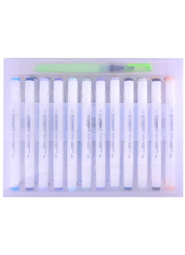 Маркеры акварельные 24цв Aqua Pro Outdoor Set , к/к, Sketchmarker 262596 — 2