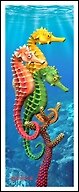 Закладка 3D Seahorses (Листопадова) 2263170 — 1
