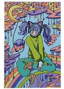 Набор для творчества LORI. Картина по номерам "Лунный блюз"