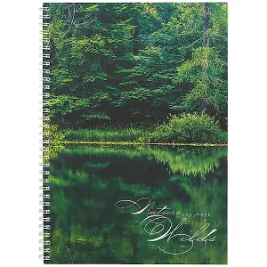 Тетрадь в клетку Unnika, "Изумрудный лес", А4, 96 листов