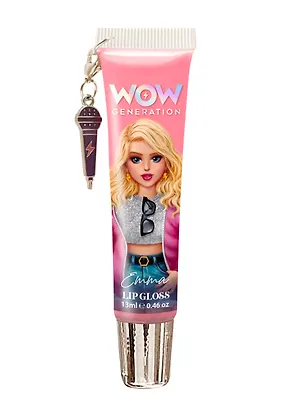 Блеск для губ с подвеской малиновый (Микрофон) (WOW) (4мл) (WOW00012p) 3120197