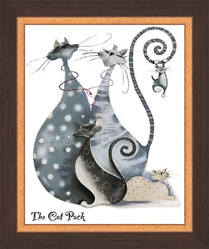 Картина Кошки (WG9319) (24х30) 2392206