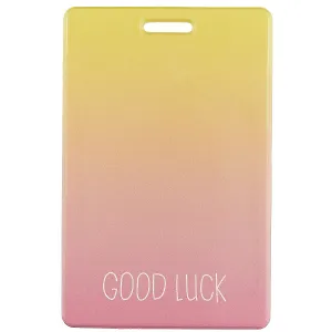 Чехол для карточек Цветной градиент Good luck (ДК2017-133)