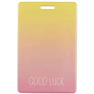 Чехол для карточек Цветной градиент Good luck (ДК2017-133) — 2618403 — 1