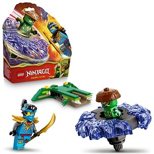 71849 Конструктор LEGO Ninjago Ния против Мутационного монстра-спиннера, 49 деталей, возраст 6+ 3181314