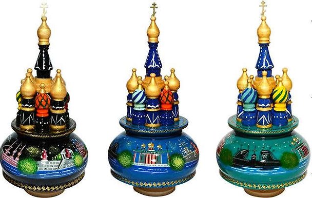 Сувенир, АКМ, Собор музыкальный рис СПб 104-9131-10ВПР 334981 — 1