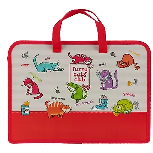 Папка для тетрадей «Прикольные котики» 246371