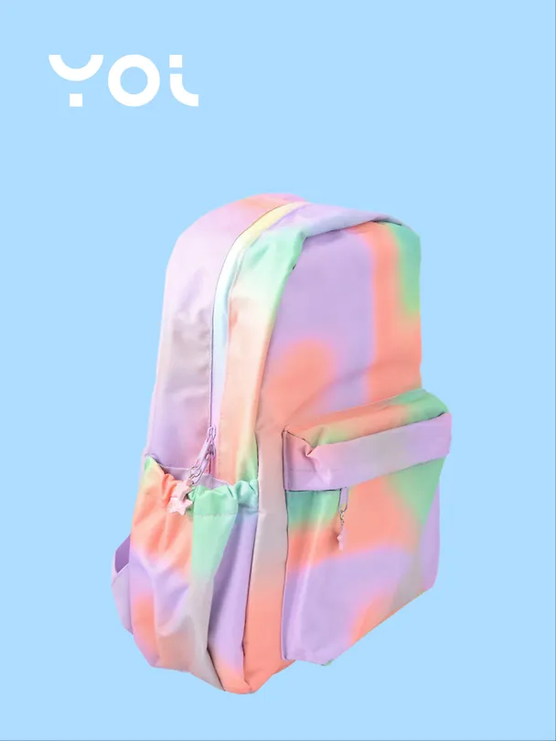 Рюкзак школьный «Rainbow», 1 отделение, 1 карман, 40 см, радужный, Yoi 3070648 — 2