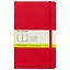 Книга для записей Moleskin Classic Large, твёрдая обложка, красная, 120 листов, А5 — 240951 — 1