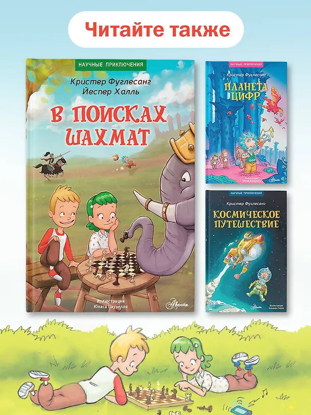 Книга В поисках шахмат (Кристер Фуглесанг) — 12