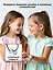 Набор парных браслетов и кулонов Kawaii (Набор парных браслетов с подвеской Kawaii Мишка и Кролик+Набор парных кулонов Kawaii Мишка и Кролик) (текстиль, металл) — 3090045 — 3