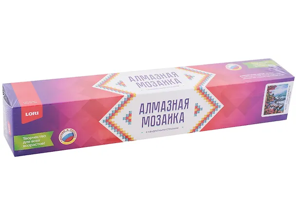 Набор для творчества Lori. Алмазная мозаика «Озеро Гарда», 21 х 30 см 2957930 — 2