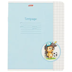 Тетрадь в крупную клетку Hatber, "Лохматики", 12 листов, в ассортименте 244038