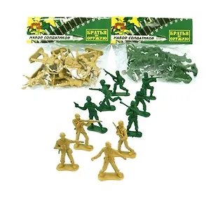 Набор солдатиков Братья по оружию (Т80262) (12шт) (упаковка) 2298871