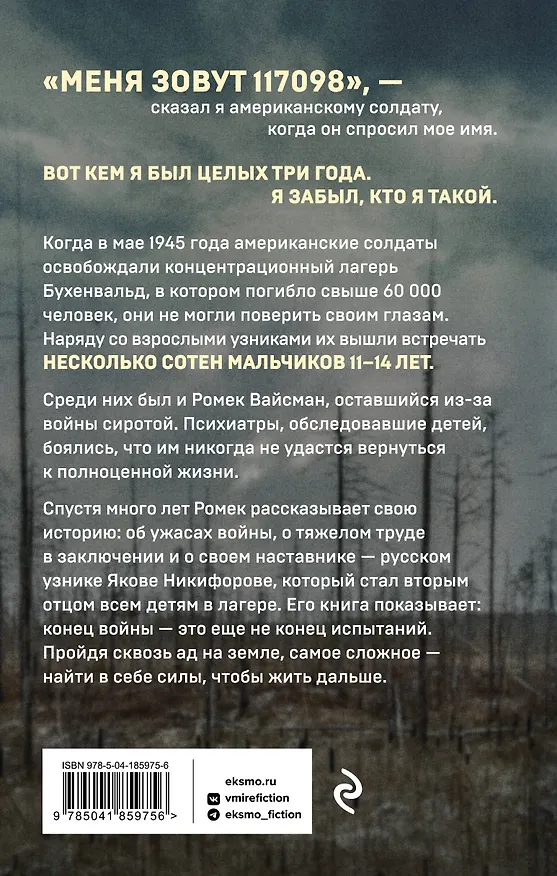 Книга Мальчик из Бухенвальда. Невероятная история ребенка, пережившего Холокост (Робби Вайсман) — 2