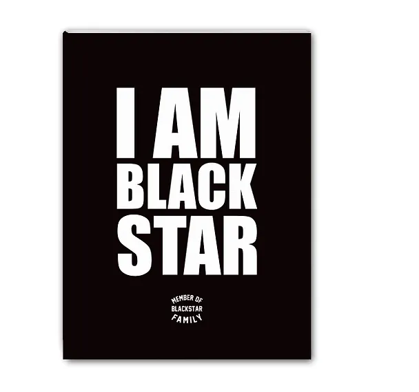 Тетрадь общая «I am Black Star. Member of Black Star Family», 48 листов в клетку, А5 - Black Star 241340 — 2