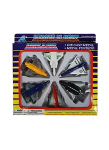 Набор металл. самолетов Handers Истребители (HAC1609-001) (7х3см) (6шт) (упаковка)