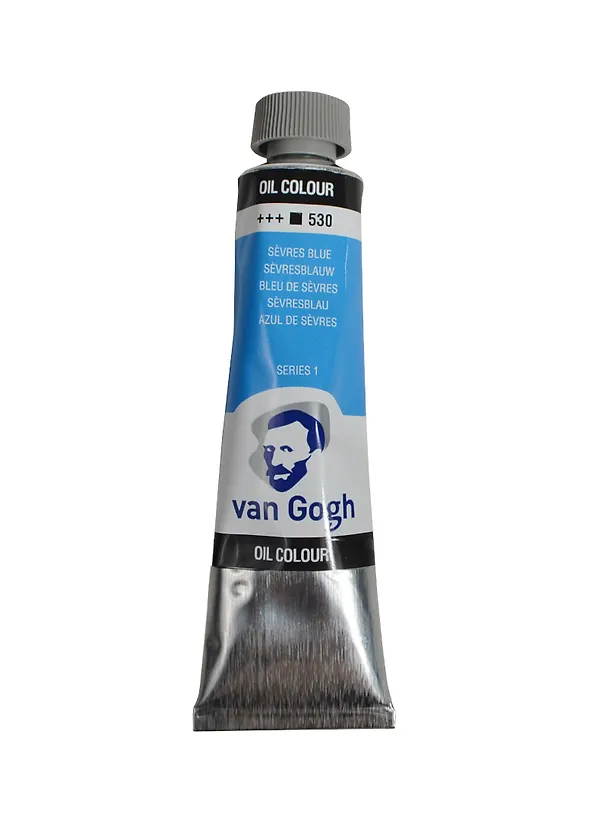 Краска масляная «VAN GOGH» севрский голубой, туба 40мл, Royal Talens 231095 — 1