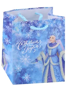 Пакет А6 14*11*6 "Сказка" Новый год, бум.мат.ламинат