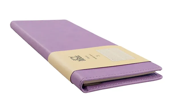 Планинг недат. 56л "Joy Book" фиалковые сны, настольный, иск.кожа 7Б, скругл.углы, съемный тонир.блок, тисн.фольгой, евроспираль, офсет 2993858 — 3