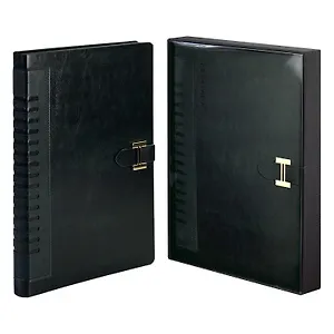 Ежедневник недат. А5+ 160л 175x245 "Сариф экстра" зеленый, иск.кожа, мягкий переплет, офсет, ляссе, подар.карт.коробка с ПВХ-крышкой