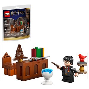 30724 Конструктор детский LEGO Harry Potter Кабинет Дамблдора с Гарри Поттером, 42 деталей, возраст 6+ (упаковка-Polybag)