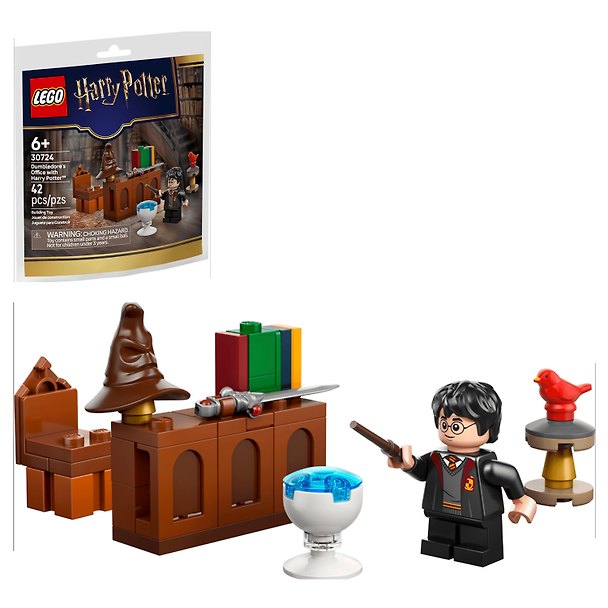 30724 Конструктор детский LEGO Harry Potter Кабинет Дамблдора с Гарри Поттером, 42 деталей, возраст 6+ (упаковка-Polybag) 3181300 — 1