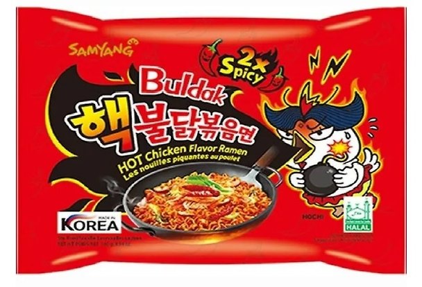 Лапша Samyang BULDAK со вкусом острой курицы Hot Chicken Flavor Ramen, пачка, 140г 3092053 — 1