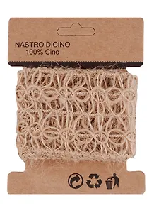 Тесьма джут ажур, 5,2 см х 1м