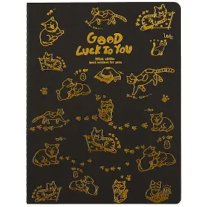 Тетрадь Black cat, B5, 28 листов, в ассортименте